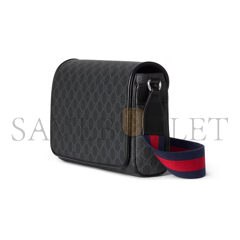 G*u*i gg black medium crossbody bag 792124 (27*20*9cm)